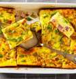 Omelete de forno com batata e linguiça  Foto: Guia da Cozinha