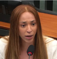 Deputada federal Erika Hilton afirmou que as falas durante audiência pública foram extremamente criminosas  Foto: Reprodução/Youtube