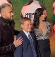 Neymar e Bruna apareceram juntos no leilão, dessa quinta-feira –  Foto: Reprodução / Jogada10
