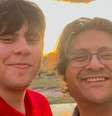 Suleman Dawood e seu pai Shahzada morreram no submarino  Foto: CORTESIA FAMÍLIA DAWOOD / BBC News Brasil