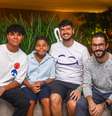 Luciano, Rafael e filhos em 2023  Foto: Arquivo Pessoal  / Arquivo Pessoal 