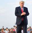 A promotoria deve usar o áudio da gravação no julgamento do ex  Foto: presidente Donald Trump (Crédito  Michael B. Thomas/Getty Images) / Perfil Brasil