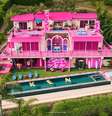 Casa da Barbie Airbnb malibu  Foto: Hogwash Studios/Airbnb/Divulgação / Estadão