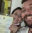 Casal viralizou por comemorar divórcio nas redes sociais  Foto: Reprodução/Instagram