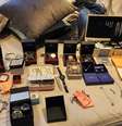 PF encontrou na casa do tenente-coronel joias e relógios  Foto: Divulgação/Polícia Federal