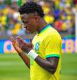 Vinicius Junior em amistoso da seleção brasileira  Foto: Beto De Souza/Photo Premium/Gazeta Press