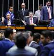 BRASILIA DF NACIONAL 02-02-2023 CAMARA ARTHUR LIRA Plenário - Sessão Deliberativa Extraordinária 02-02-2023 CAMARA Eleição para o cargo de ministro do TCU. Dep. Aguinaldo Ribeiro (PP - PB). Presidente da Câmara, Dep. Arthur Lira (PP - AL). Consultor legislativo da Câmara, Ruthier de Souza.FOTO PABLO VALADARES/AGENCIA CAMARA  Foto: Pablo Valadares/Agência Câmara / Estadão