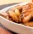Asinha de frango assada com cebola e suco de laranja  Foto: Guia da Cozinha