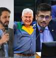 Guilherme Boulos Tabata Amaral Ricardo Nunes Astronauta Marcos Pontes Kim Kataguiri  Foto: Taba Benedicto, Dida Sampaio, Taba Benedicto/Estadão, Reprodução/Facebook e Vinicius Loures/Agência Câmara / Estadão