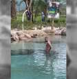 Neymar inaugurou lago em mansão de Mangaratiba (RJ) mesmo após interdição da prefeitura local –  Foto: Reprodução / Jogada10