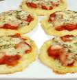 minipizza de pão de queijo  Foto: Guia da Cozinha