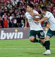 Guilherme comemorando gol pelo Goiás - (Fernando Lima- Goiás)  Foto: Esporte News Mundo