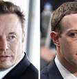 Lançamento de novo aplicativo é o capítulo mais recente da rivalidade entre os proprietários da Meta, Mark Zuckerberg, e do Twitter, Elon Musk.  Foto: Getty Images / BBC News Brasil