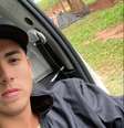 Danilo Alves Vieira da Silva é suspeito de matar o jogador de futebol Hugo Vinícius Skulny Pedrosa  Foto: Reprodução/Facebook