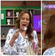 Regina Volpato realizou a vontade de raspar o corpo do liquidificador após preparo de uma torta doce  Foto: Reprodução