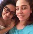 As atrizes Inez Viana e Debora Lamm juntas em foto de 2020  Foto: Reprodução/Instagram @deboralamm / Estadão