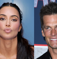 Novo casal? Kim Kardashian é vista em clima de intimidade com ex-marido de Gisele Bündchen.  Foto: Getty Images / Purepeople
