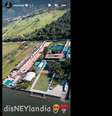 Neymar postou imagem aérea da “DisNEYlândia” –  Foto: Reprodução / Instagram / Jogada10