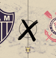 Atlético e Corinthians se enfrentam pela 14ª rodada do Brasileirão   Foto: ENM / Esporte News Mundo