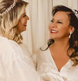 Marília Mendonça e a mãe Ruth Dias  Foto: Reprodução