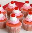 Cupcake rosa  Foto: Guia da Cozinha