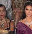 Anitta curte desfile ao lado de Kim Kardashian e encontro bomba na web -  Foto: Reprodução/Instagram/@kimkardashian / Famosos e Celebridades