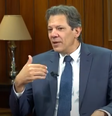 O ministro da Fazenda, Fernando Haddad   Foto: G1
