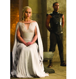 Daenerys (Emilia Clarke) e Verme Cinzento (Jacob Anderson) em cena da 5ª temporada de Game of Thrones.  Foto: Adoro Cinema
