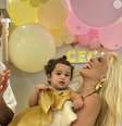 Karoline Lima e Éder Militão se reúnem em aniversário de Cecília.  Foto: Reprodução, Instagram / Purepeople