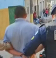 O pai da menina foi detido em casa  Foto: Reprodução/TV Globo