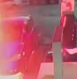 Carro explodiu em posto de gasolina na Grande Natal  Foto: Reprodução/TV Globo