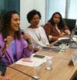 Para a ministra da Igualdade Racial, Anielle Franco, o Estado brasileiro deve se responsabilizar pela promoção da saúde psíquica e social dos parentes de vítimas da violência no país  Foto: Fabio Rodrigues-Pozzebom/Agência Brasil