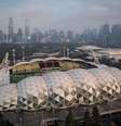 Melbourne Rectangular Stadium, na Austrália  Foto: Getty Images/Darrian Traynor