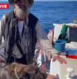 Tim Shaddock foi resgatado esta semana  Foto: 9 NEWS / BBC News Brasil