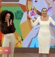 Patrícia Poeta agora terá a presença de Valéria Almeida e Tati Machado todos os dias no 'Encontro'  Foto: Reprodução