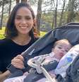 Filha de Juliano Cazarré, Maria Guilhermina não utilizará mais oxigênio externo  Foto: Reprodução/Instagram / Bons Fluidos