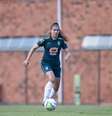 Angelina, que fazia parte do trio de suplentes, vai disputar a Copa do Mundo –  Foto: Thais Magalhães / CBF / Jogada10