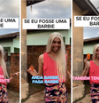 Barbie inadimplente  Foto: Reprodução/ TikTok