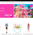 Página fraudulenta atrai pessoas com ofertas especiais em bonecas Barbie  Foto: Divulgação/Kaspersky