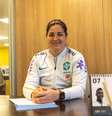 Lindsay como auxiliar-técnica da Seleção Feminina sub-15 e sub-17  Foto: Rodrigo Ferreira/CBF