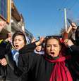 Foto representativa, de dezembro de 2022, quando mulheres protestaram contra a proibição de estudarem  Foto: Stringer/Getty Images