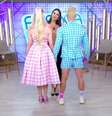 Barbie e Ken Humano no programa 'Fofocalizando' (Reprodução/SBT)  Foto: Mais Novela