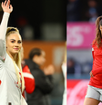 Ex-namoradas, Alisha Lehmann e Ramona Bachmann atuam juntas na Seleção da Suíça  Foto: REUTERS