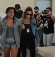 Mulher foi presa suspeita de matar criança de sete anos a facadas no Ceará  Foto: Reprodução/TV Verdes Mares