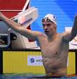 Francês Leon Marchand quebra recorde de 15 anos de Michael Phelps nos 400m medley  Foto: Getty Images/Quinn Rooney
