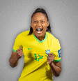 Ary Borges foi a responsável por marcar os primeiros gols do Brasil na Copa do Mundo Feminina  Foto: Reprodução digital | @_aryborges / Portal EdiCase