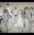 Um vestido de noiva é usado na mesma família por um século é a história que o 'Fantástico' conta.  Foto: Reprodução, TV Globo/Fantástico / Purepeople