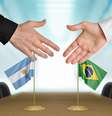Argentina e Brasil, diplomatas.  Foto: Foto:Istock