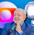 Após anos de ataques contra a Globo, Lula vive fase 'paz e amor' com o canal e seu dono, a família Marinho  Foto: Fotomontagem: Blog Sala de TV (Foto de Lula: Ricardo Stuckert/Presidência da República)