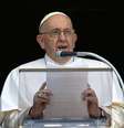 "O Senhor nos ama como somos, este é o amor louco de Deus", disse papa Francisco  Foto: REUTERS